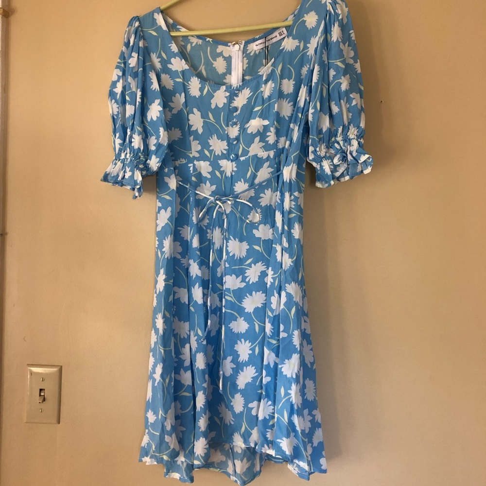 Faithfull the Brand La Barben Mini Dress Leyla Floral Print (M)